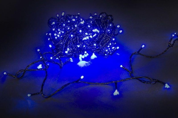 Cветодиодная гирлянда Sneha нить 230V синий статичный A-244 BLUE