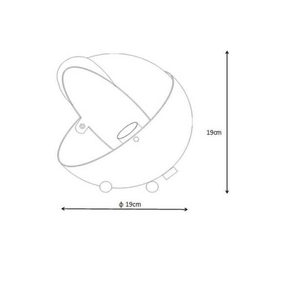 Настольная лампа Lucide Blub 06512/01/30