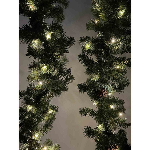 Светодиодная гирлянда ЭРА нить 220V теплый свет ENIN -10NW Б0047964