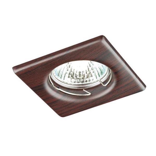 Встраиваемый светильник Novotech Spot Wood 369718 Встраиваемый светильник Novotech Spot Wood 369718