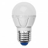Лампа светодиодная (07906) E27 6W 3000K матовая LED-G45-6W/WW/E27/FR ALP01WH