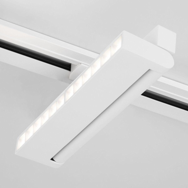 Трековый светодиодный светильник Elektrostandard Garda 85018/01 белый a057443 Трековый светодиодный светильник Elektrostandard Garda 85018/01 белый a057443