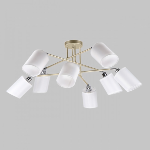 Потолочная люстра IMEX MD.9141-8-S GD+CH