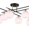 Потолочный светильник ILLUMICO IL0446-8CSQ-24 BK AB LIBRA