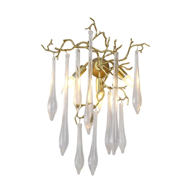 Настенный светильник Crystal Lux Reina AP3 Gold Pearl Настенный светильник Crystal Lux Reina AP3 Gold Pearl
