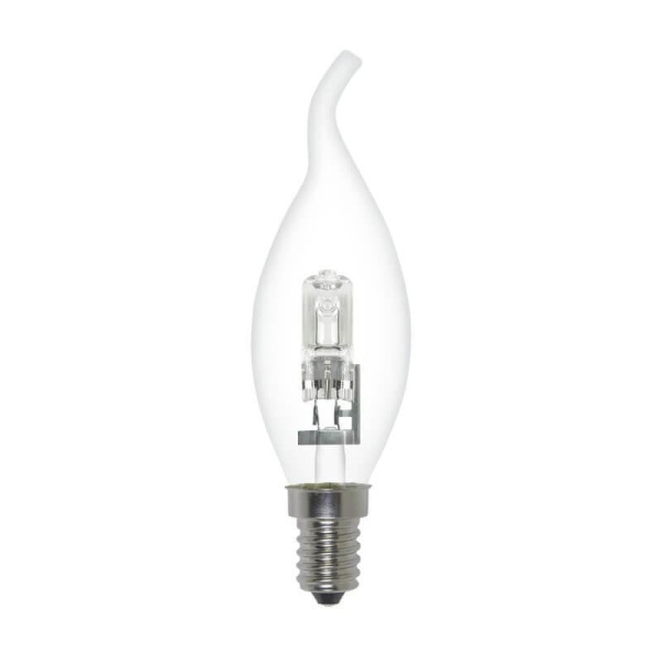 Лампа галогенная Uniel E14 42W прозрачная HCL-42/CL/E14 flame 01079 Лампа галогенная Uniel E14 42W прозрачная HCL-42/CL/E14 flame 01079