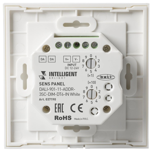 Панель управления Arlight Dali-901-11-ADDR-3SC-Dim-DT6-IN White 037190