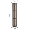 Уличный настенный светильник Favourite Trellis 4824-3W