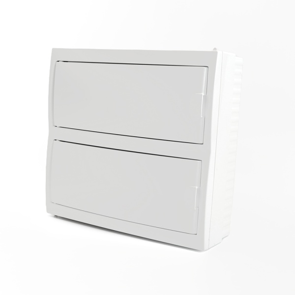 Бокс настенный STEKKER EBX50-3/24-20 24 модуля, белый, пластик, серия Standart