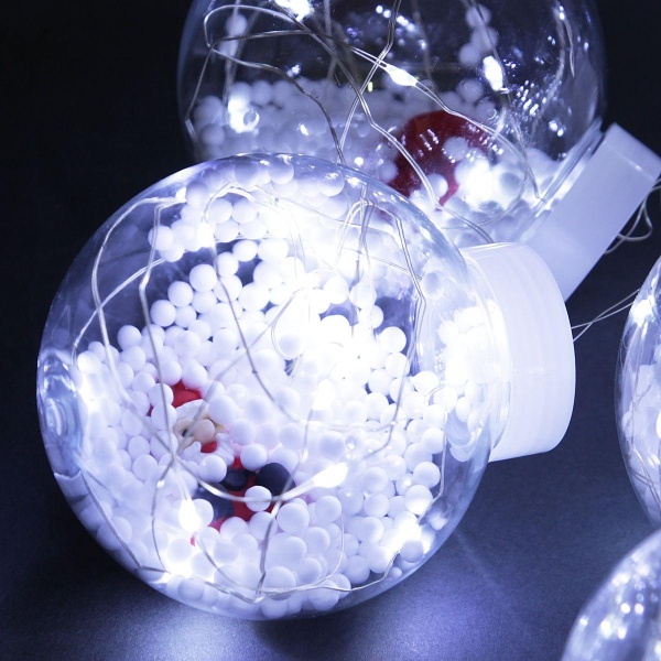 Cветодиодная гирлянда Sneha Роса бахрома 12V белый статичный A-940 W