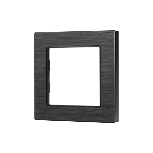 Рамка алюминиевая FRM-PRESTO-ALS-1-BK Arlight 043850