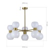 Потолочная люстра Evoluce Thonet SLE1138-302-10