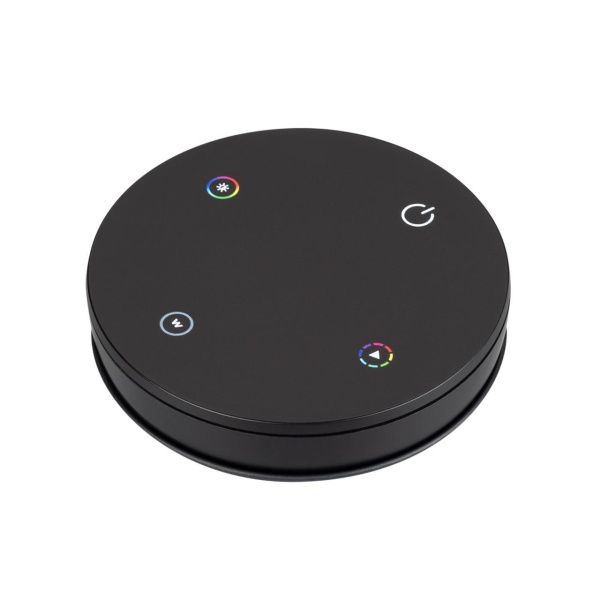 INTELLIGENT ARLIGHT Пульт SMART-801-22-1G-RGBW Black (3V, Magnet, 2.4G) (IARL, IP20 Пластик, 5 лет) 046479