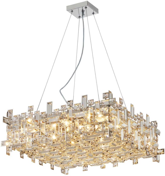 Люстра подвесная хрустальная 2171/09/10P Stilfort, серия Tetrix