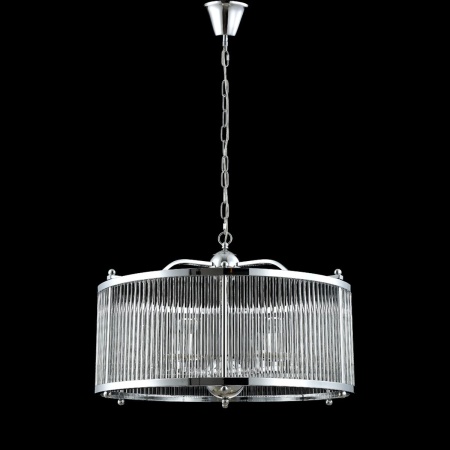 Подвесная люстра Crystal Lux Tadeo SP6 D600 Chrome/Transparente
