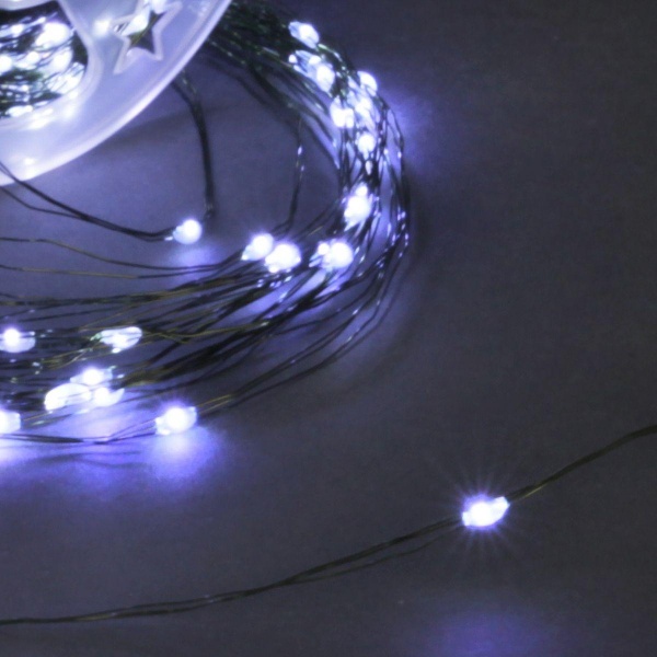 Cветодиодная гирлянда Sneha нить 5V белый настраиваемый контроллером A-929 W