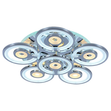 Потолочная светодиодная люстра Profit Light 8070/5+1 CHR