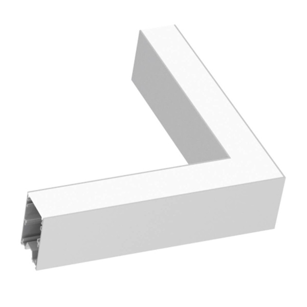 Подвесной светодиодный светильник Ideal Lux Fluo Corner 4000K Wh 191454 Подвесной светодиодный светильник Ideal Lux Fluo Corner 4000K Wh 191454