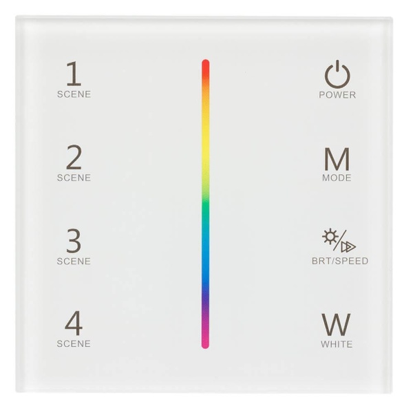 Панель управления Arlight Sens Smart-P22-RGBW White 025168 Панель управления Arlight Sens Smart-P22-RGBW White 025168