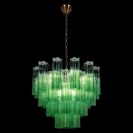 Подвесная люстра Loft IT Murano 10580/600 Clear green