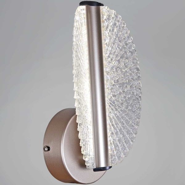 Бра Reluce 00490-0.2-01S champagne silver