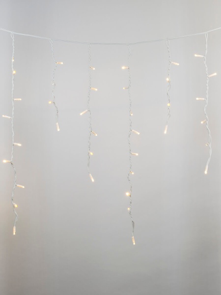 Уличная светодиодная гирлянда Uniel бахрома 220V теплый белый ULD-B4806-175/TWK Warm White IP67 UL-00005278