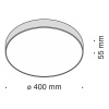 Потолочный светодиодный светильник Maytoni Technical Zon C032CL-L48W4K