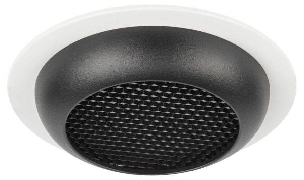 Светильник встраиваемый ЭРА KL111 WH/BK под лампу GX53 белый/черный матовый Б0061537