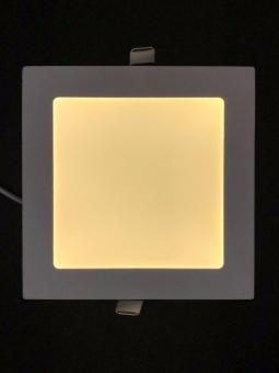 Встраиваемый светодиодный светильник Elvan VLS-102SQ-12W-WW-Wh