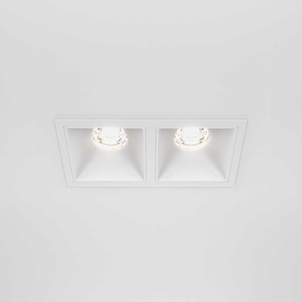 Встраиваемый светодиодный светильник Maytoni Technical Alfa LED Dim Triac DL043-02-10W4K-D-SQ-W