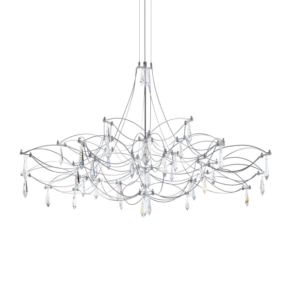 Подвесная люстра Loft IT Mira 10590/1000 Silver Asfour
