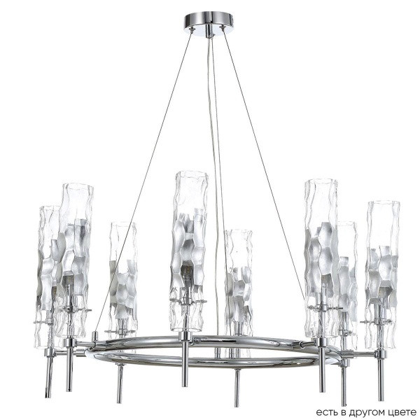 Подвесная люстра Crystal Lux Primavera SP8 Chrome