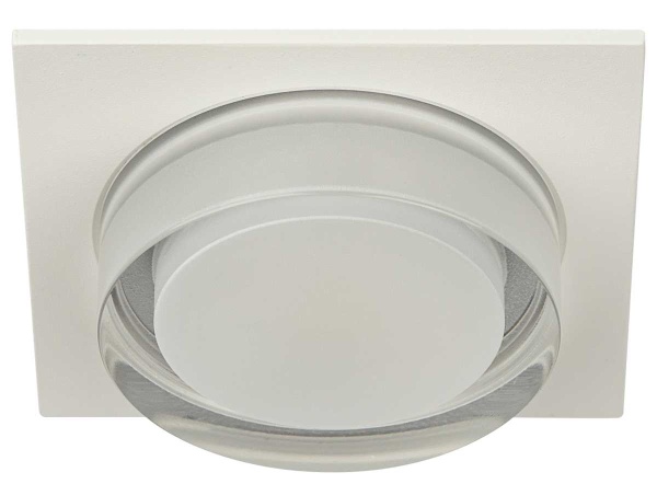 Светильник встраиваемый декоративный ЭРА DK108 WH под лампу MR16 GU5.3 белый Б0058398