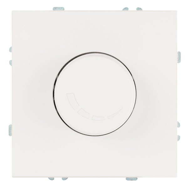 Выключатель диммирующий (механизм), Stekker, 250В, 500W Эмили, RSW10-5106-01, белый фарфор, soft touch 49868