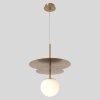 Подвесной светильник Crystal Lux UVA SP1.2 BRASS Подвесной светильник Crystal Lux UVA SP1.2 BRASS