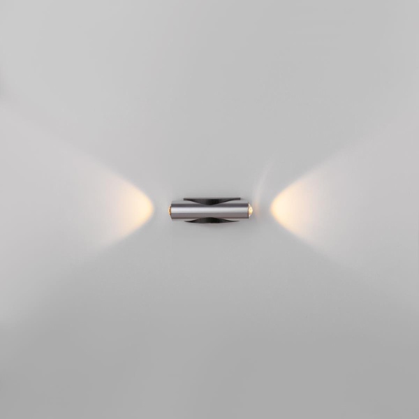 Настенный светодиодный светильник Elektrostandard Steel 40109/LED чёрный/сталь a055629
