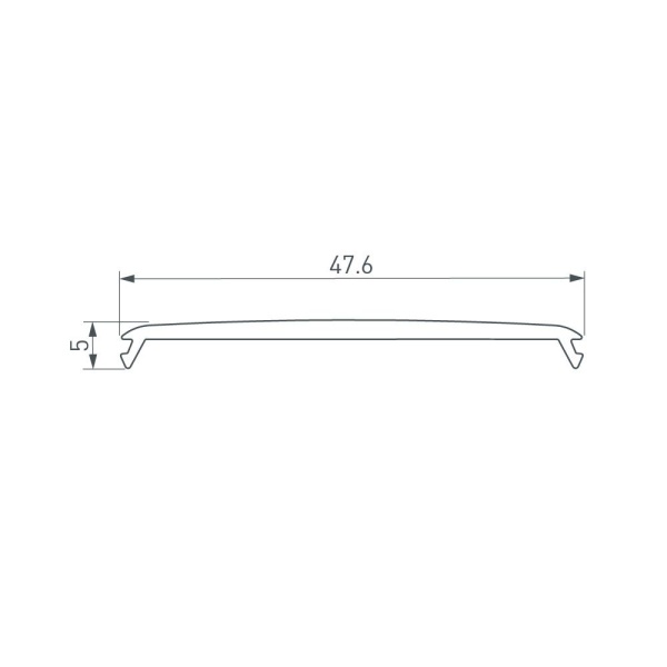 Рассеиватель Arlight Stretch-S-50-Ceil-Center-50M 045379