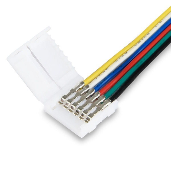 Коннектор гибкий Ambrella Illumination LED Strip для светодиодной ленты 5050 (5шт) GS7351 Коннектор гибкий Ambrella Illumination LED Strip для светодиодной ленты 5050 (5шт) GS7351