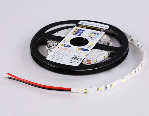 Светодиодная лента Ambrella Light 6W/m 60LED/m 2835SMD дневной белый 5M GS3002