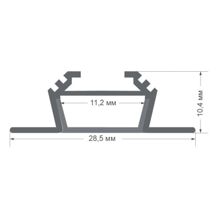 Профиль Apeyron GM-08-03-BL