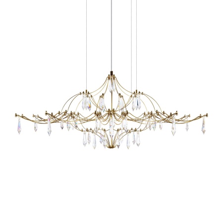 Подвесная люстра Loft IT Mira 10587/1000 Gold Asfour