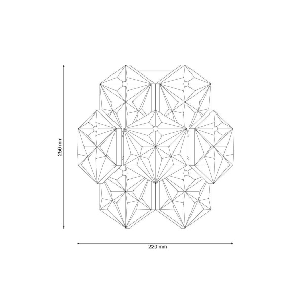 Настенный светильник Lucia Tucci Rumba W1070.2 Chrome