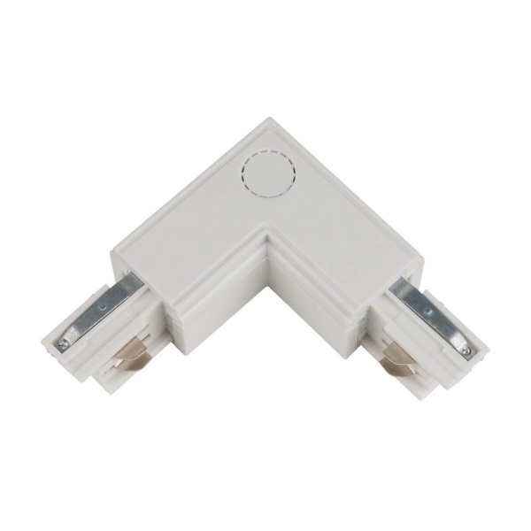 Соединитель для шинопроводов L-образный внутренний Uniel UBX-A22 White 09765
