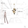 Подвесная люстра LOFT IT Britannica 10401/600M Подвесная люстра LOFT IT Britannica 10401/600M