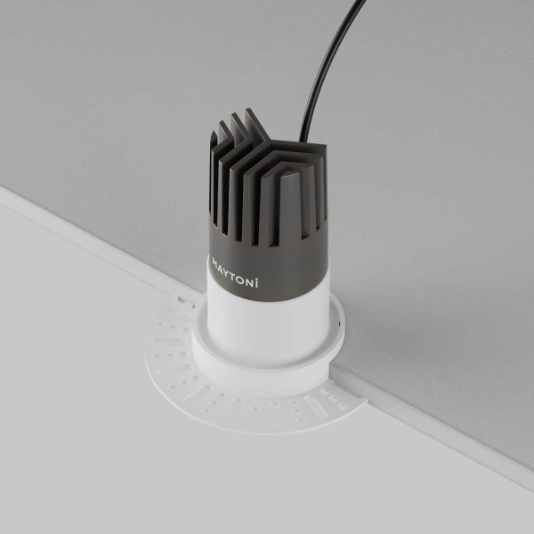 Встраиваемый светильник Maytoni Technical Downlight Dip DL120-10W-3K-TRS-W