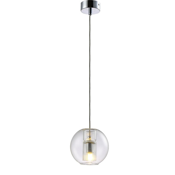 Подвесной светильник Crystal Lux Beleza SP1 B Chrome