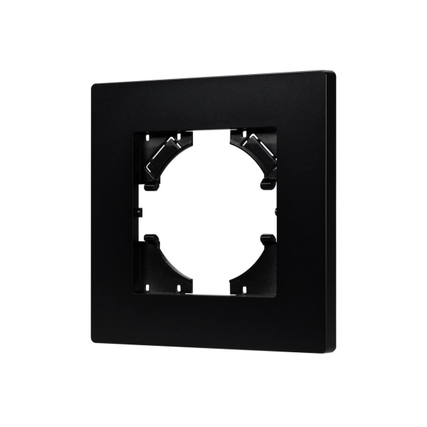 Рамка пластиковая FRM-PERIO-PL-1-BK Arlight 049689