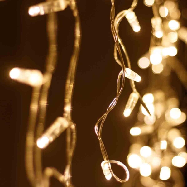 Светодиодная гирлянда Ardecoled ARD-EDGE-CLASSIC-2400x600-CLEAR-88LED-MILK-STD Warm 034106