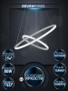 Подвесной светодиодный светильник Seven Fires Sigild WD6023/2P-WT