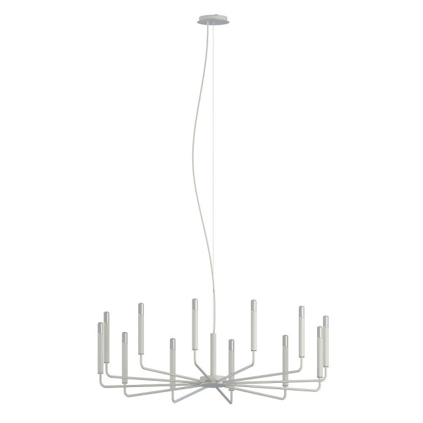 Подвесная люстра Nowodvorski Orto XII B Silk Gray 11465